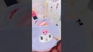 Let's pack order kuromi🎁 #unboxing #scoop #orderpacking #asmr #sanrio #smallbusiness
