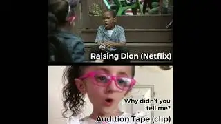Part 2 My Raising Dion Audition Tape Compared to the Final Shot!