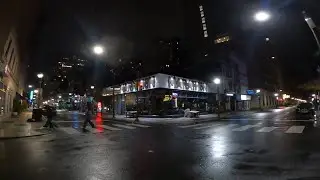 Rain Walk * French Quarter to Gayborhood * Early Morning * Philadelphia * ASMR