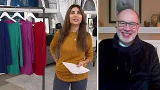 Denim & Co. Active Brushed Heavenly Jersey Boatneck Tunic on QVC