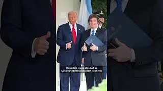 Силовая игра Трампа в Латинской Америке | FT #shorts