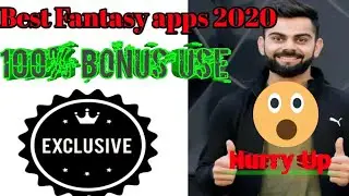 || TOP 3 BEST FANTASY APP || best fantasy app 2020 || 😍 💯 % Real ||