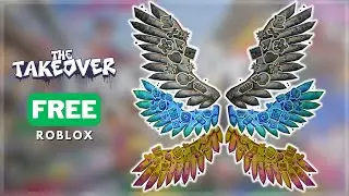 FREE ROBLOX ITEM | How to get Wings of Genius, Velocity & Hype in The Takeover