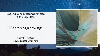 2nd Sunday after Christmas &ndash; Online Church Service