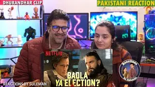 Pakistani Couple Reacts To Dhurandhar Clip | Badla Ya Election | Ranveer & Akshaye Khanna 
