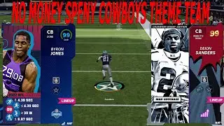 COMBINE BYRON JONES & GRIDIRON GUARDIAN  DEIONS SANDERS JOINS THE COWBOYS THEME TEAM! NMS MADDEN 22!