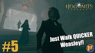Hogwarts Legacy | Part 5 | The Slow Walking Tour | Ninqueso Plays