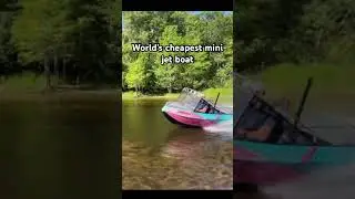 Cheapest mini jet boat