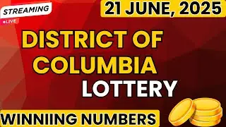 District of Columbia Midday Lottery Results For - 21 Jun, 2025 - DC-2 - DC-3 - DC-4 - DC-5