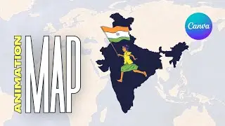 How to Create a World Map Zoom Animation in Canva (Step-by-Step Tutorial)