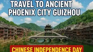 ✨ Travel to Ancient Phoenix City ✨Traditional Chinese architecture and culture🎉 