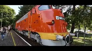 M61 019-es Nohab indul gyorsvonat&aacute;val Badacsonyb&oacute;l