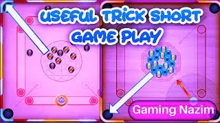 Useful trick shot game play / carrom Pool/Carrom board/Gaming Nazim.