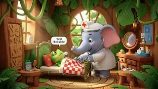 Jungle Doctor Adventure | Fun Animal & Learning Song for Kids, Nursery Rhymes & Baby Music 🐒🩺🎶
