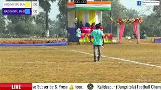 Final Day  | Semifinal | Kalidaspur Dungritola Football Match 2026 Live