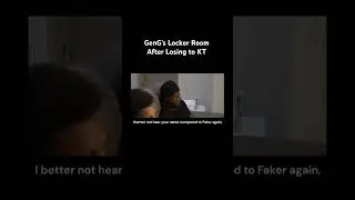 GenG&rsquo;s Locker Room After Losing to KT #worlds2025