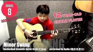 Minor Swing | Rockschool Acoustic Guitar Grade 8 | young guitar player Aydin