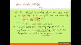 INTRODUCTION TO GAIN MARGIN AND PHASE MARGIN
