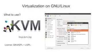 Virtualization on GNU/Linux (KVM, Ubuntu)
