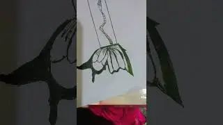 easy bookark butterfly 🦋 design #music