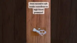 Does ⬆️ salt result in ⬆️ BP? #quiz #shorts #health #bp #cognitive Corner