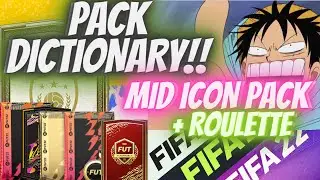 MY FIRST EVER ROULETTE MID ICON PACK OPENING in #FIFA 22