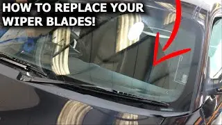 HOW TO REPLACE YOUR WINDSHIELD WIPERS ON A PORSCHE !