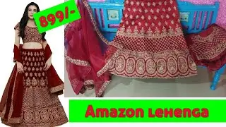 Amazon lehenga review and haul || amazon lehenga under 1000/-