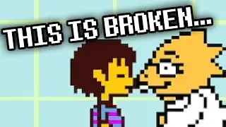 THE PUNCH CARD BREAKS UNDERTALE... (SO GLITCHED)