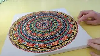 DP - Avis & R&eacute;alisation - Les 4 Mandala Aldi - Diamond Painting