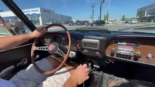 1971 Fiat 850 Sport Spider Driving Video