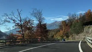Br&uuml;nig Pass Switzerland in Autumn