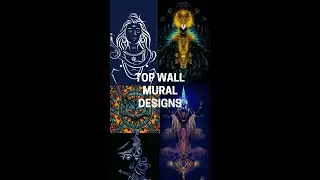Latest Mural Design | Living Room Wallpaper Interior | Wall Mural  #shorts @watchthrough