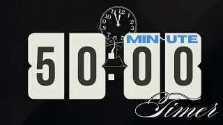 50 Minute Silent Timer ⏱️ | Study, Focus, Work, Meditation & Productivity Countdown