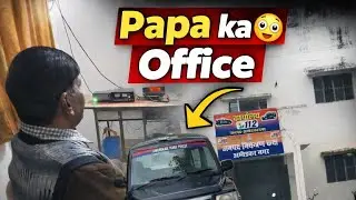 Aaj Papa ne apna Office dikha diya 😳। First Time Office Tour 🤩&hearts;️