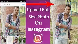 How To Upload Full Photo On Instagram Without Crop 2020|How To Post Full Picture On Instagram Hindi|