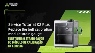 Substituir o Strain Gauge do Módulo de Calibração da Correia – Tutorial K2 Plus