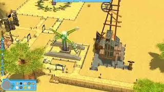 Rollercoaster Tycoon 3 Wild! Expansion Pack Scenario 2 Ostrich Farm Plains