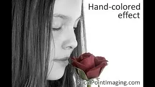 The 3 Step Hand-Colored B&W Photo Effect in Photoshop