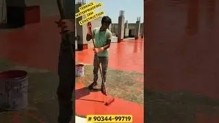 PU COATING WATERPROOFING #construction #civilengineering #shortvideo #viral #shorts #short #reels#yt