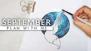 PLAN WITH ME | Bullet Journal Setup For September 2020 📔GIVEAWAY📔