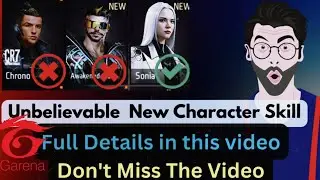 NEW CHARACTER ABILITY OVER POWER|| 🔥SONIA NEW CHARACTER FULL DETAILS~ GARENA FREE FIRE