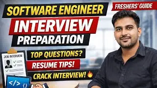 Software Engineer Interview Preparation | Fresher to Crack IT Company Interview 🔥