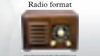 Radio format