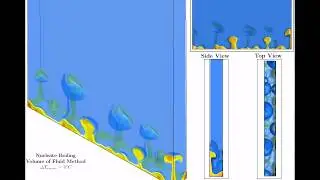 3D Simulation of Nucleate Boiling - Bubble Growth, Departure & Collapse  -  OpenFOAM&reg; v1806