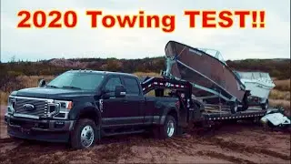 2020 SuperDuty Towing TEST (10 speed Transmission) F-450 King Ranch