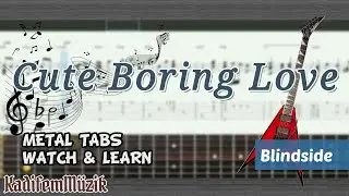 Blindside-Cute Boring Love Easy Electric Guitar Tutorial Tabs