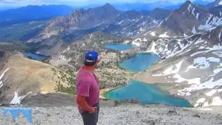 Big Boulder Chain Lakes - Awesome View- White Clouds