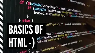 Learn HTML5 BASICS | Code_Puppy
