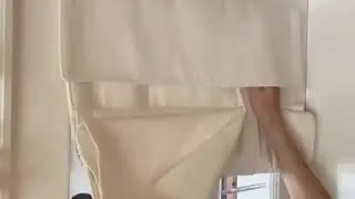French Door Curtain Folding Video by DaniDesignsCo